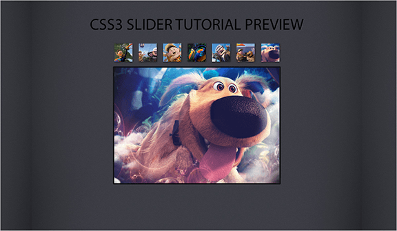 CSS3 Image Slider 