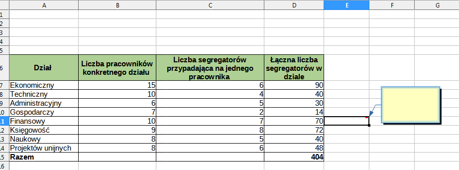 Wstawianie komentarza z wątkami