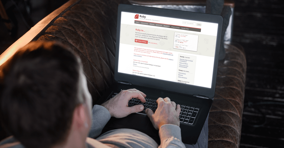 8 powodów, dla których warto poznać język programowania Ruby