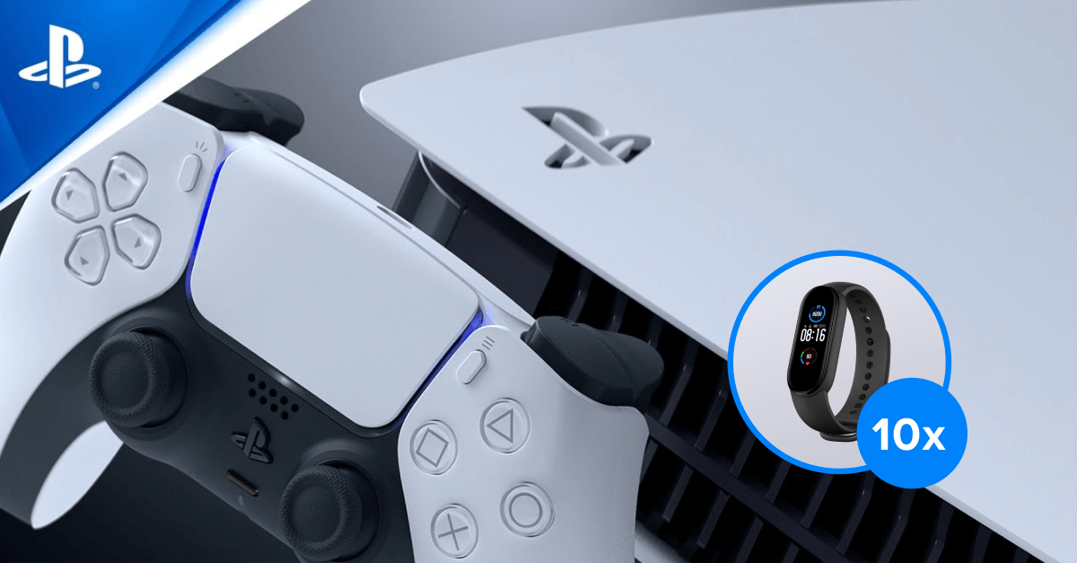 KONKURS: Wygraj PlayStation 5 lub 1 z 10 opasek Xiaomi MiBand