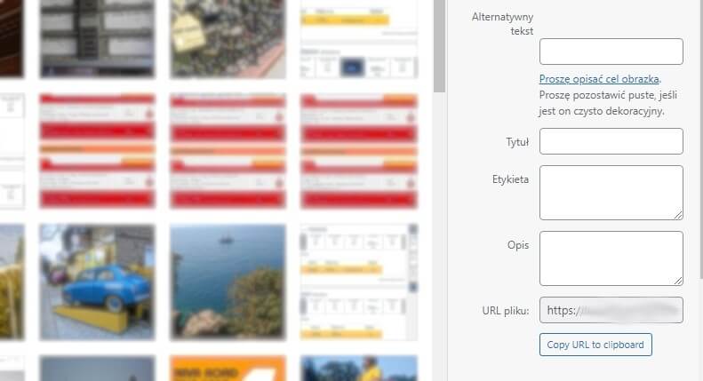 dodawanie atrybutu alt w WordPress