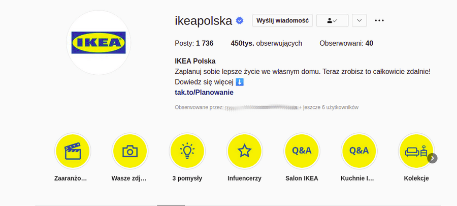 instagram firmy ikea