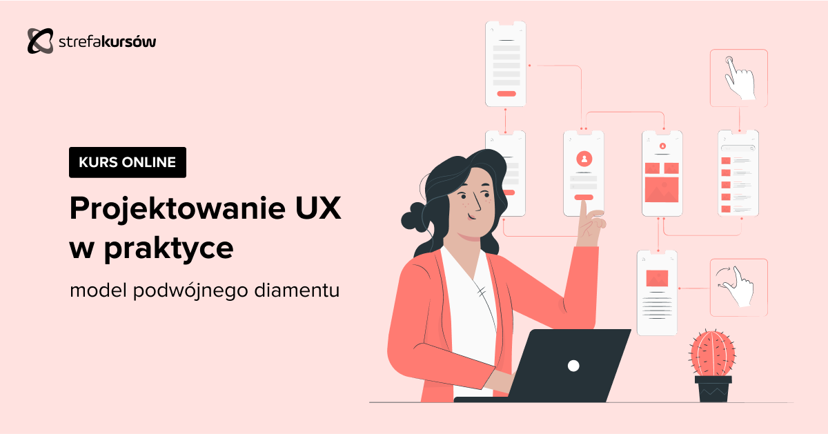 Premiera: Kurs Projektowanie UX w praktyce - model podwójnego diamentu