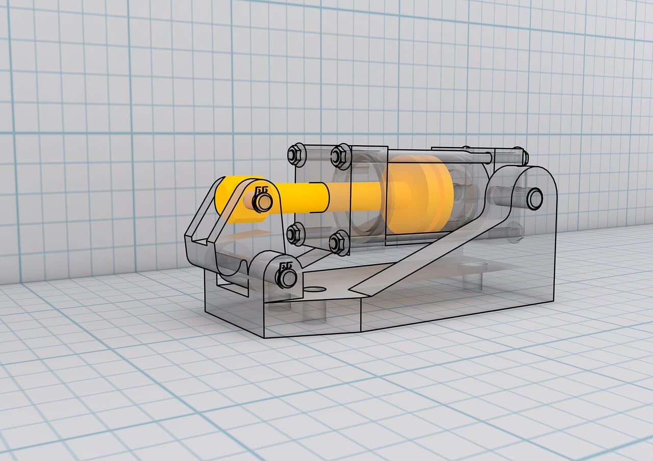projekt CAD części mechaniczne