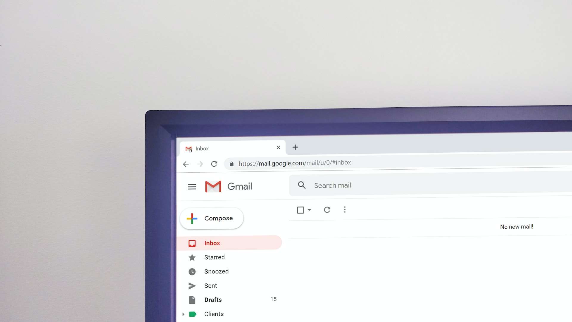 skrzynka pocztowa gmail na komputerze