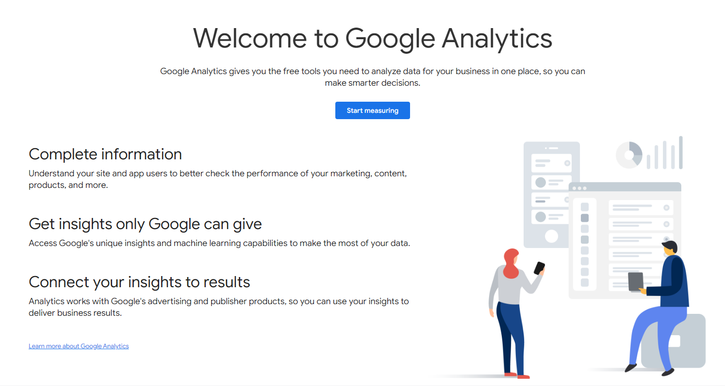 Zakładanie konta Google Analytics 4