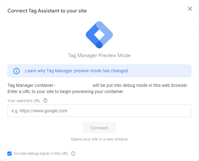 Testowanie wdrożenia za pomocą Tag Assistant