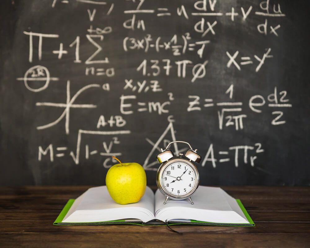 Nauka do matury z matematyki - działania na tablicy
