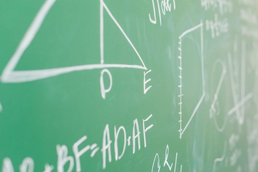 Ćwiczenia do matury z matematyki - tablica z zadaniami